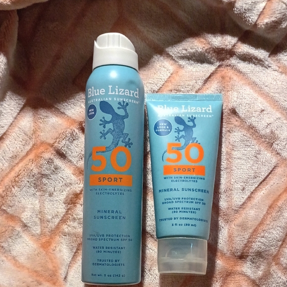 blue lizard Other - BLUE LIZARD SPORT MINERAL SUNSCREEN SPF50 LOTION & SPRAY